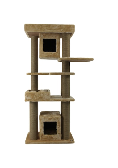 Lotus Furniture Pet Series Brüksel Tırmalamalı Kedi Evi