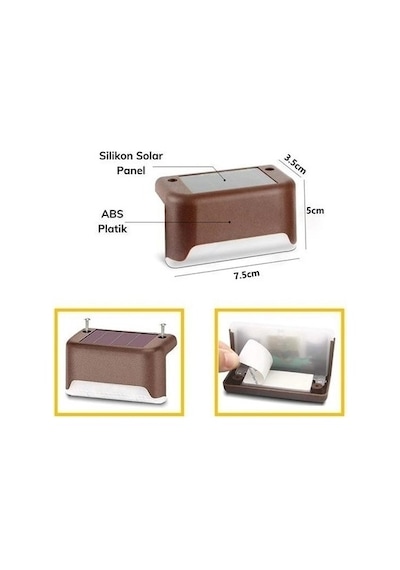 Bakgelal Güneş Enerjili Köşebent Bahçe Lambası Otomatik Şarjlı Su Geçirmez Led Işık 4'lü Set, Merdiven Ve Veranda Aydınlatması, Solar Led Merdiven Işık 4 Lü Güneş Enerjili Bahçe Yolu Aydınlatma - Bgabahceayd001 Bakgelal Güneş Enerjili Köşebent Bahçe Lambası Otomatik Şarjlı Su Geçirmez Led Işık 4'lü Set, Merdiven Ve Veranda Aydınlatması, Solar Led Merdiven Işık 4 Lü Güneş Enerjili Bahçe Yolu Aydınlatma - Bgabahceayd001