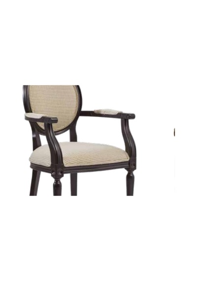 Bengimobilya Sandalye Zus035 Tam Kolçak Madalyon Model Kare Örgü Kumaş Yum