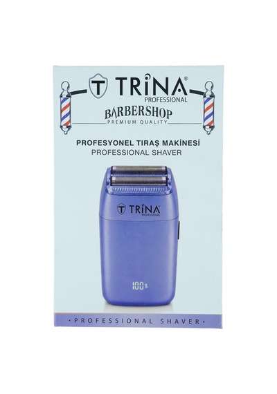 Trina Trnsklks0025blue - Profesyonel Elekli Sakal Kesme Makinası - Mavi 3 saat