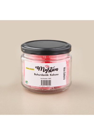 Wax Sakura Küp Buhurdanlık Kokusu - Kırmızı - 7x9 Cm Çok Renkli