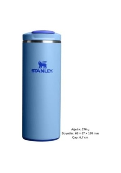 The Transit Fliptop Mug 0.35 L Termos Kupa Bardak Matara Mavi, 10-13063-0052 256