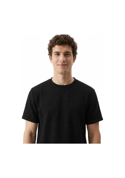 Loft Lf2042285 Erkek Kısa Kol T-shirt Siyah