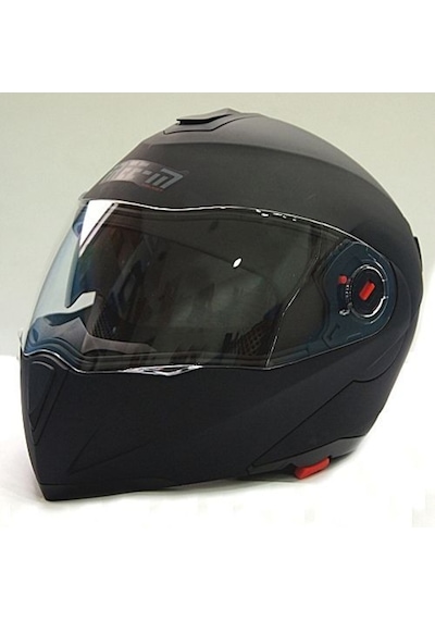 Free-M 961 Çeneden Açılır Kask Güneş Vizörlü (Mat Siyah)
