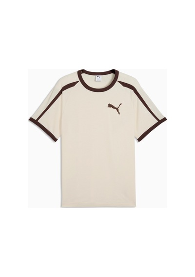 Puma T7 Ringer Erkek Krem Tişört 635242-87