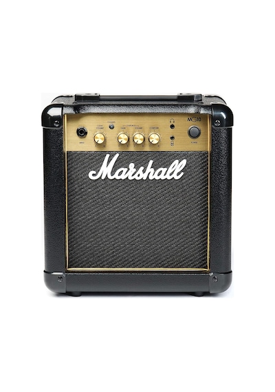 Marshall Mg10g Gitar Kombo Amplifikatörü, Egzersiz Amplifikatörü, Elektro Gitar İçin Uygun, Siyah Ve Altın