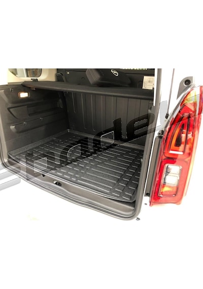 Opel Combo 2024 3d Kauçuk Kokusuz Bagaj Havuzu