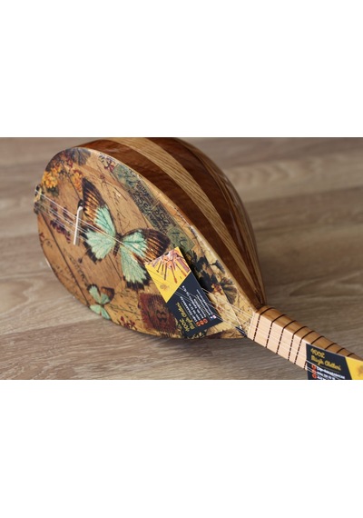 Cura Saz Kelebek Motif Kılıf
