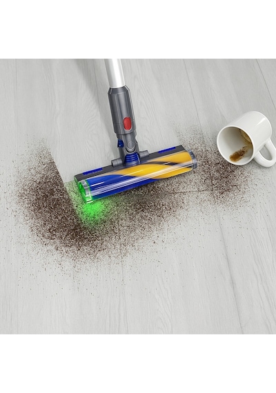 Dyson V12 Detect Slim Uyumlu Lazer Işıklı Fluffy Süpürge Başlığı 972522-02