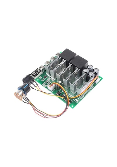 Icquanzx 60v 60a Pwm Motor Sürücü Hız Kontrol Kartı Çift Yönlü