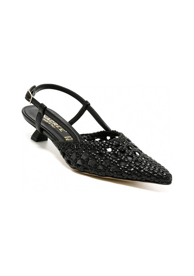 Black Topuklu/ Stiletto Kadın 1971007 Nacree Trecc Capra Nero Black Siyah