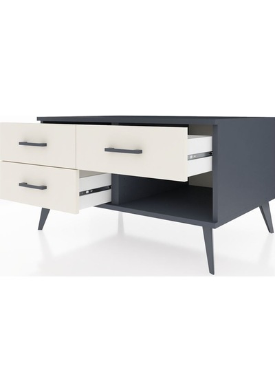 Kronos Şifonyer 3 Çekmeceli 88x59x48 Antrasit-antrasit/aytaşı Antrasit/aytaşı Kronos Şifonyer 3 Çekmeceli 88x59x48 Antrasit-antrasit/aytaşı Antrasit/aytaşı