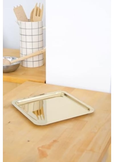 Kare Gold Servis/sunum Tepsi 15cm