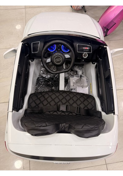 Audi Akülü Araba 0-6 Yaş Beyaz