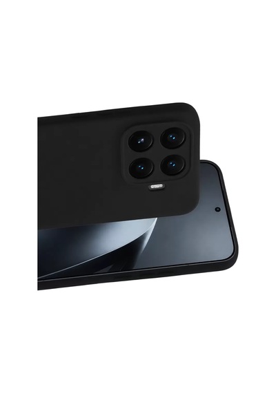 Xiaomi Mi 17t Pro Nano İçi Kadife Silikon - Siyah Standart