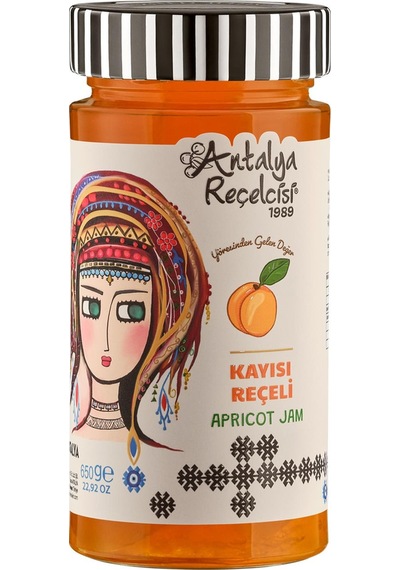 Antalya Reçelcisi Kayısı Reçeli 650g Yörük Seri