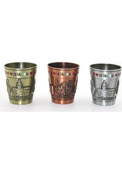 Metal İstanbul Yöresel Shot Bardak Alk3353