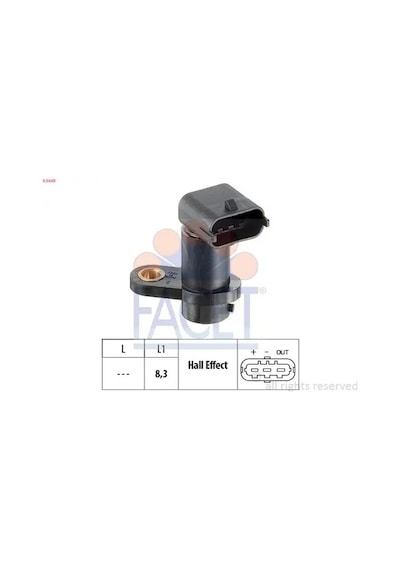 Fiat Stilo Eksantrik Sensoru 1.6 2003-2007 Facet 90449
