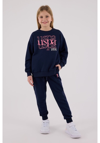 U.s. Polo Assn Kız Çocuk Lacivert Eşofman Takımı Us2309-c-v1 Lacivert
