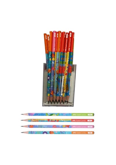 Faber Deniz Macerası 2b Kurşun Kalem 12 Li Paket 5244005008 Çok Renkli