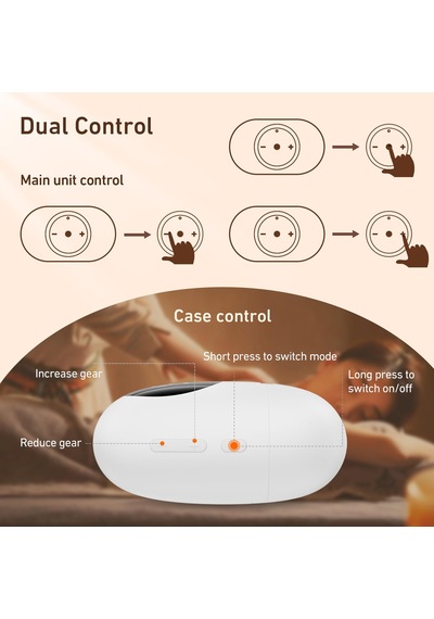 Makoxyin Health Expert Lcd Ekranlı Ve Şarj Kutulu Taşınabilir Masaj Cihazı