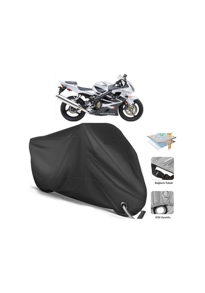 Honda Cbr 600 F Sport Motor Branda (Bağlantı, Kilit Uyumlu)-Siyah (457268085)