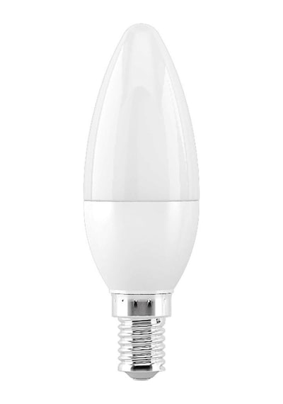 7W E14 Ince Duy Led Buji Ampul - Beyaz - 450 Lümen- 6 Adet
