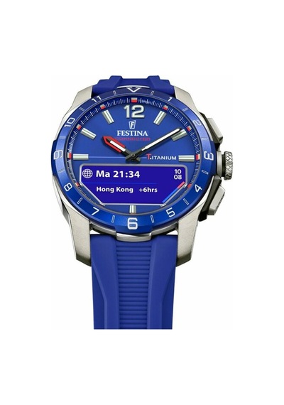 Festına F23000/3 Connected D Blue Erkek Kol Saati Gri - Lacivert