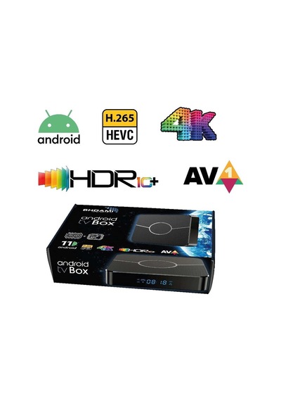 Shoami SH-SB1 4K Ultra HD Android 9 4 GB / 64 GB Rom Tv Android Box