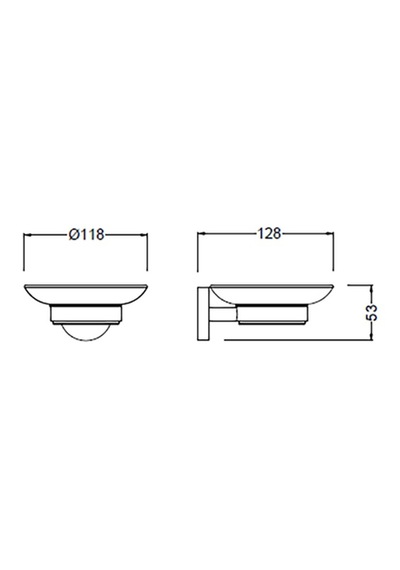Bocchi Piave Sabunluk Mat Siyah 3015-0002-ab Krom