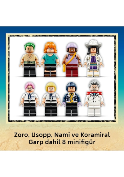 LEGO® ONE PIECE Garp’ın Savaş Gemisi 75646 - 9 Yaş ve Üzeri Çocuklar için 8 Minifigür İçeren Oyuncak Yapım Seti (1705 Parça)