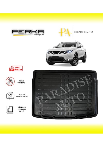 Nissan Qashqai Platin Üst Kademe 2014-2021 Bagaj Havuzu