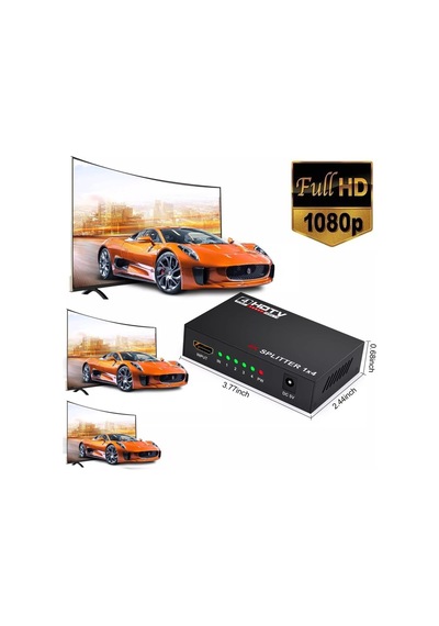 Sp-hd Splıtter/1-4 1 Giriş 4 Çıkış 1080p V1.4 Hdmı Splıtter