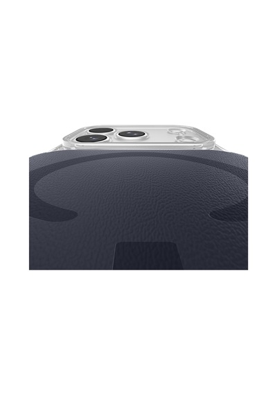 İphone 18 Pro Max Kılıf M-safe Özellik Amazingthing Titan Lens Flip Serisi Kartlıklı Kapak Lacivert