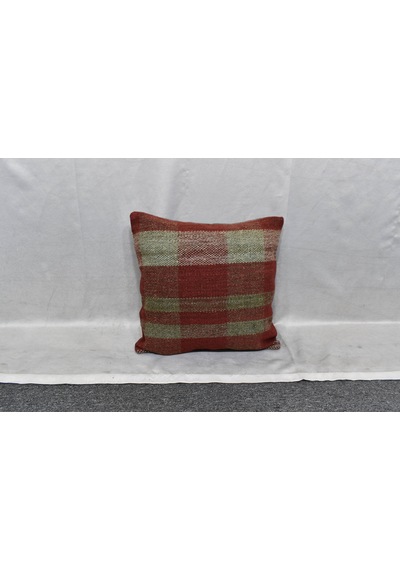 Zehra Abla Halı Yeni El Dokuma Dekoratif Kilim Kırlent Yastık Kılıfı 6094