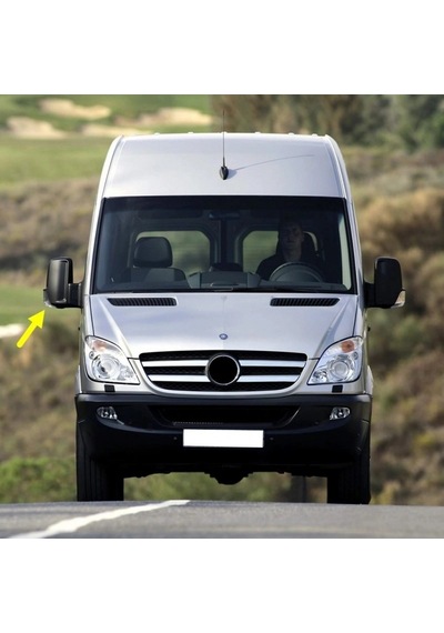 Mercedes Sprinter - Volkswagen Crafter 2006-2018 W906- Ayna Camı Sağ Alt Oem No:a0028112033