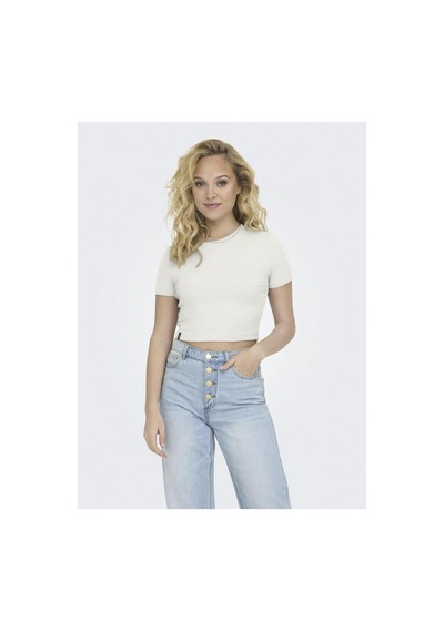 Only Kadin Beyaz Onlbetty Life Ss O-neck Short Top Cc Jrs T-shirt 15311891-clouddanc