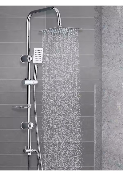 Fawer Faucet Shower Yağmurlama Robot Duş Seti Krom