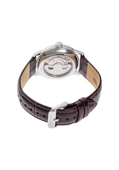 Orient Kurmalı Otomatik Deri Kahverengi Krem Kadran 38 Mm Erkek Kol Saati