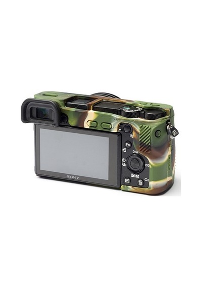 Easycover Sony A6500 Silikon Kılıf Ecsa6500C (Kamuflaj)