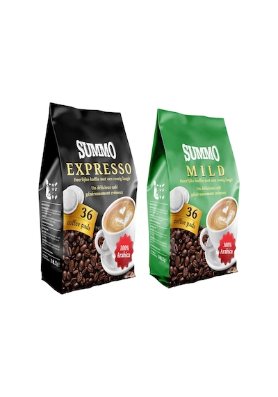 Summo Senseo 1 Adet Mild ve 1 Adet Espresso 72'li Avantaj Paketi Summo Senseo 1 Adet Mild ve 1 Adet Espresso 72'li Avantaj Paketi