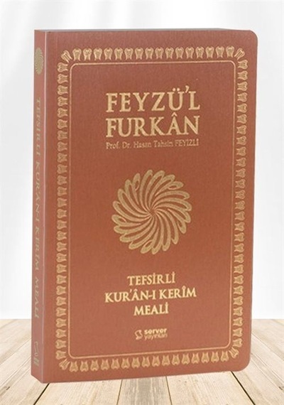 Feyzü'l Furkan Tefsirli Kuranı Kerim Meali Taba (Orta Boy-Sadece Türkçe Meal-İnce Cilt)