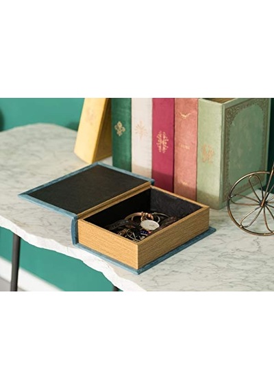 Qı003691.b Kitap Şeklinde Dekoratif Saklama Kutusu