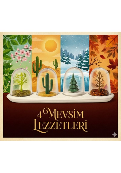 Seasoning Shakers Dört Mevsim Baharatlık Sarı