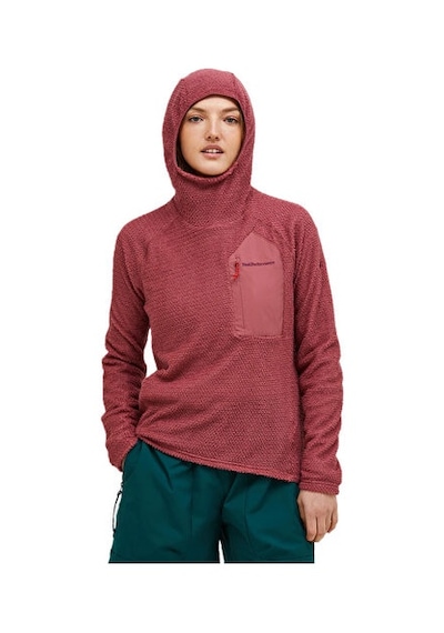 Peak Performance W Freelıght Alpha Hood Kadın Günlük Sweatshirt G80439030t Pembe