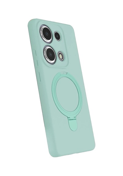 Xiaomi Redmi Note 13 Pro 4g Uyumlu Regal Magsafe Standlı Kapak - Su Yeşili