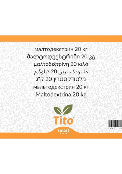 Tito Maltodekstrin 20 KG