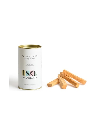 Inka Wood.co Palo Santo Ağaç Tütsü 4 Adet / 40gr Peru Negatif Enerjiyi Uzaklaştırın - Rahatlatıcı Ve Medita