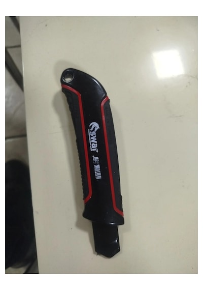Swar Alüminyum Maket Bıçağı 18 X 0.5 Mm Abs Kilit Sitemi Otomatik Kilit Sistemi