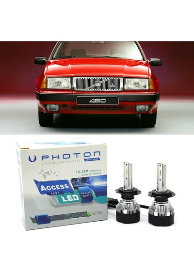 Volvo 460 Led Xenon Uzun+kısa Far Ampulü H4 Access Yeni Seri Beyaz